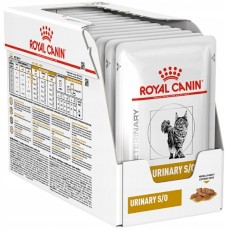 ROYAL CANIN VET URINARY S/O Feline Kawałki w sosie 12x85g