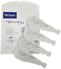 Virbac EFFIPRO Spot-On XL Pies 40-60kg Krople na kleszcze 4szt.