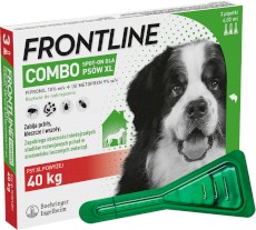 FRONTLINE COMBO Spot-On XL >40kg Krople na kleszcze 3szt.