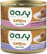 OASY Cat Caprice Mousse for Kittens Mus Łosoś dla kociąt 85g