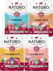 NATURO Adult Cat GF Kurczak Chicken Pate bez zbóż 85g