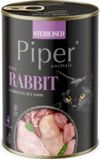 DOLINA NOTECI PIPER Animals Kot Sterilised Królik 400g