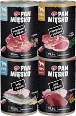 PAN MIĘSKO Indyk z Dorszem dla psa 400g