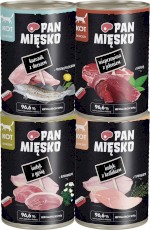 PAN MIĘSKO Kurczak z Dorszem dla kota 400g