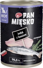 PAN MIĘSKO Indyk z Łososiem dla kociąt 400g