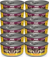 JOSERA Cat Wet Senior Chicken Kurczak 12x85g