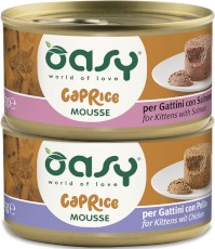 OASY Cat Caprice Mousse for Kittens Mus MIX dla kociąt 12x85g