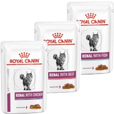 ROYAL CANIN VET RENAL Feline Fish RYBA 85g