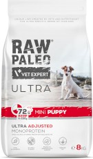 Vet Expert RAW PALEO Mini Puppy Ultra Beef 8kg