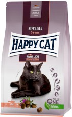 HAPPY CAT STERILISED Adult Atlantic Salmon Łosoś 1,3kg