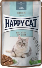 HAPPY CAT SENSITIVE Skin / Coat Skóra i sierść 85g