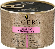 Dolina Noteci LUGER'S Cielęcina z Jagnięciną dla kota 185g