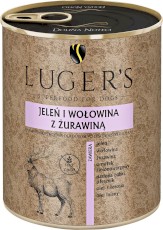 Dolina Noteci LUGER'S Jeleń i Wołowina z Żurawiną 800g