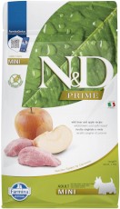 FARMINA ND DOG PRIME Boar Apple Adult Mini 800g