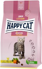 HAPPY CAT JUNIOR Farm Poultry Drób 4kg