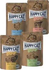 HAPPY CAT ALL MEAT BIO Organic Wołowina bez zbóż 85g