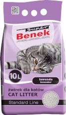 Super BENEK Standard Lawenda Żwirek bentonitowy 10l