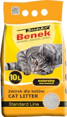 Super BENEK Standard Naturalny Żwirek bentonitowy 10l