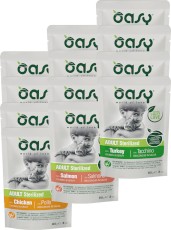 OASY Cat Lifestage Adult Sterilized MIX SMAKÓW 12x85g