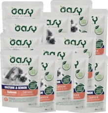 OASY Cat Lifestage Mature / Senior Salmon Łosoś w sosie 12x85g