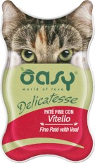 OASY Cat Delicatesse Fine Pate Veal Cielęcina w pasztecie 85g