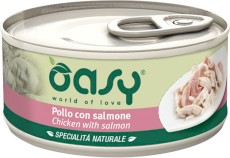 OASY Cat Specialita Naturale Kurczak Łosoś 150g