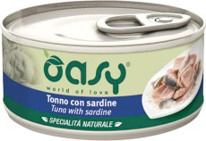 OASY Cat Specialita Naturale Tuńczyk Sardynki 150g