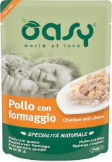 OASY Cat Specialita Naturale Kurczak z Serem Saszetka 70g