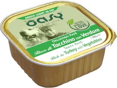 OASY Dog Tasty Pate Adult Light in Fat Indyk pasztet dla psa 150g