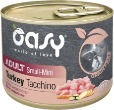 OASY Dog OAP GF Adult Small / Mini Turkey Indyk 200g