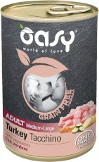 OASY Dog OAP GF Adult Medium / Large Turkey Indyk 400g