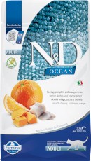 FARMINA ND CAT OCEAN Herring Pumpkin Orange Adult 300g