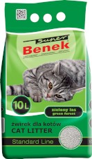 Super BENEK Standard Zielony Las Żwirek bentonitowy 10l