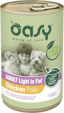 OASY Dog Lifestage Adult Light in Fat Pate Kurczak 400g