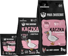 PAKA ZWIERZAKA Kaczka z Łososiem S dla szczeniąt 1,5kg