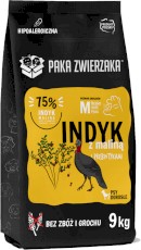 PAKA ZWIERZAKA Indyk z Maliną M bez zbóż 9kg