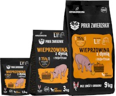 PAKA ZWIERZAKA Wieprzowina z Dynią L bez zbóż 1,5kg