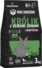 PAKA ZWIERZAKA Królik Dzikie Zioła S dla szczeniąt 3kg