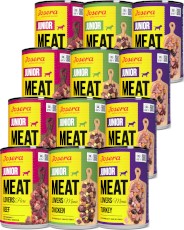 JOSERA Meat Lovers Junior bez zbóż MIX SMAKÓW 12x400g