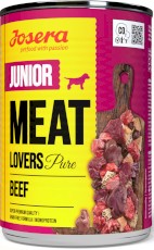 JOSERA Meat Lovers Junior Pure Beef Wołowina bez zbóż 400g