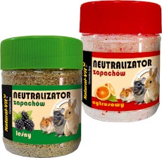 NATURAL-VIT Neutralizator Zapachów Dla Gryzoni Cytrusowy 250g