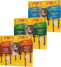 JOSERA JosiCat Meat Sticks Chicken Duck Kurczak Kaczka 35g