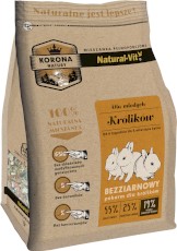 KORONA NATURY Natural-Vit dla młodych Królików 750g