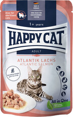 HAPPY CAT Adult Culinary Salmon Łosoś w sosie 85g