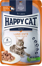 HAPPY CAT Adult Culinary Farm Duck Kaczka w sosie 85g