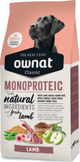 OWNAT Classic Dog Monoproteic Lamb 12kg