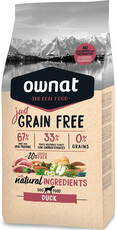 OWNAT Grain Free Just Dog Adult Duck Kaczka 14kg