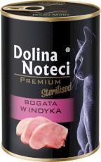 DOLINA NOTECI PREMIUM Kot Sterilised Indyk 400g