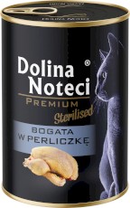 DOLINA NOTECI PREMIUM Kot Sterilised Perliczka 400g