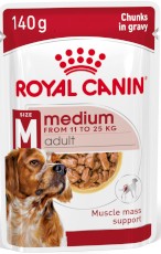 ROYAL CANIN Medium Adult w sosie M 140g